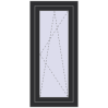 Pricing Tilt-and-Turn 540x1100 mm REHAU OPTIMUM EURO-DESIGN 70 ANTHRACITE_GREY_GLATT two-sided