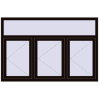 Pricing Tilt-and-Turn 1788x1178 mm REHAU OPTIMUM EURO-DESIGN 70 BLACK_BROWN two-sided