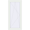 Pricing Tilt-and-Turn 800x1750 mm REHAU OPTIMUM EURO-DESIGN 70 RAL 9016 Traffic white two-sided