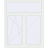 Pricing Tilt-and-Turn 1350x1650 mm REHAU OPTIMUM EURO-DESIGN 70 RAL 9016 Traffic white two-sided