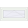 Pricing Tilt-and-Turn 1000x520 mm REHAU BRILLANT DESIGN RAL 9016 Traffic white two-sided