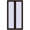 Pricing Tilt-and-Turn 1170x2170 mm REHAU ENERGY-SAVING SYNEGO MD BLACK_BROWN two-sided