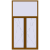 Pricing Tilt-and-Turn 1470x2720 mm REHAU OPTIMUM EURO-DESIGN 70 GOLDEN OAK two-sided