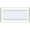 Pricing Tilt-and-Turn 1000x500 mm REHAU OPTIMUM EURO-DESIGN 70 RAL 9016 Traffic white two-sided