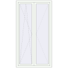 Pricing Tilt-and-Turn 1100x2000 mm KORSA ENERGY-SAVING REHAU SYNEGO MD