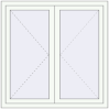 Pricing Tilt-and-Turn 1180x1180 mm REHAU OPTIMUM EURO-DESIGN 70 RAL 9016 Traffic white two-sided
