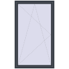 Pricing Tilt-and-Turn 1200x2050 mm REHAU ENERGY-SAVING SYNEGO MD ANTHRACITE_GREY_STRUKTURAL external