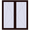 Ustalenie cen Okna skrzydłowe 1600x1800 mm REHAU OPTIMUM EURO-DESIGN 70 CHOCOLATE_BROWN dwustronny