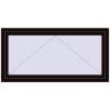 Pricing Tilt-and-Turn 1500x800 mm REHAU OPTIMUM EURO-DESIGN 70 BLACK_BROWN external