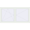 Pricing Tilt-and-Turn 2100x1100 mm REHAU OPTIMUM EURO-DESIGN 70 RAL 9016 Traffic white two-sided