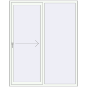 REHAU SYNEGO SLIDE 1600x2000 mm RAL 9016 Traffic white dwustronny REHAU SYNEGO SLIDE 1600x2000 mm RAL 9016 Traffic white dwustronny