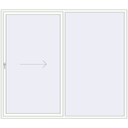 REHAU GENEO HST 2600x2250 mm ANTHRACITE_GREY_GLATT external REHAU GENEO HST 2600x2250 mm ANTHRACITE_GREY_GLATT external