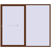 REHAU SYNEGO SLIDE 2700x2300 mm MACORE two-sided