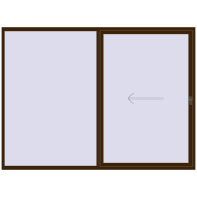 REHAU GENEO HST 3000x2200 mm DARK_OAK two-sided