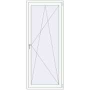 Drzwi balkonowe 900x2150 mm BALCONY DOOR REHAU EURO 70
