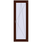 Drzwi balkonowe 690x1870 mm BALCONY DOOR REHAU EURO 70 BLACK_CHERRY dwustronny Drzwi balkonowe 690x1870 mm BALCONY DOOR REHAU EURO 70 BLACK_CHERRY dwustronny