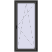 BALCONY DOOR REHAU EURO 60 900x2000 mm BALCONY DOOR REHAU EURO 60 900x2000 mm