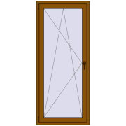 Drzwi balkonowe 800x1850 mm BALCONY DOOR REHAU SYNEGO GOLDEN OAK dwustronny Drzwi balkonowe 800x1850 mm BALCONY DOOR REHAU SYNEGO GOLDEN OAK dwustronny