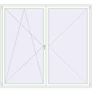 Drzwi balkonowe 2500x2300 mm BALCONY DOOR REHAU SYNEGO RAL 9016 Traffic white dwustronny Drzwi balkonowe 2500x2300 mm BALCONY DOOR REHAU SYNEGO RAL 9016 Traffic white dwustronny