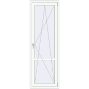 Drzwi balkonowe 710x2100 mm BALCONY DOOR REHAU EURO 70 RAL 9016 Traffic white dwustronny Drzwi balkonowe 710x2100 mm BALCONY DOOR REHAU EURO 70 RAL 9016 Traffic white dwustronny