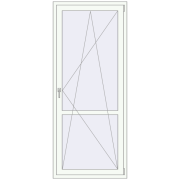 Balcony doors 900x2150 mm BALCONY DOOR REHAU EURO 70 RAL 9016 Traffic white two-sided Balcony doors 900x2150 mm BALCONY DOOR REHAU EURO 70 RAL 9016 Traffic white two-sided
