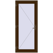 Entrance doors 860x2140 mm DOOR KORSA OPTIMUM REHAU BRILLANT DARK_OAK two-sided Entrance doors 860x2140 mm DOOR KORSA OPTIMUM REHAU BRILLANT DARK_OAK two-sided