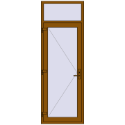 Entrance doors 840x2410 mm DOOR KORSA OPTIMUM REHAU BRILLANT GOLDEN OAK two-sided Entrance doors 840x2410 mm DOOR KORSA OPTIMUM REHAU BRILLANT GOLDEN OAK two-sided