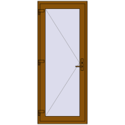 Drzwi zewnętrzne 900x2100 mm DOOR KORSA OPTIMUM REHAU BRILLANT GOLDEN OAK dwustronny Drzwi zewnętrzne 900x2100 mm DOOR KORSA OPTIMUM REHAU BRILLANT GOLDEN OAK dwustronny