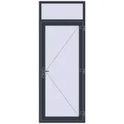 Drzwi zewnętrzne 950x2500 mm DOOR KORSA OPTIMUM REHAU BRILLANT