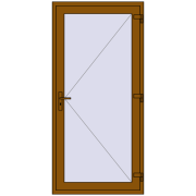 Drzwi zewnętrzne 950x2100 mm DOOR KORSA OPTIMUM REHAU BRILLANT GOLDEN OAK dwustronny Drzwi zewnętrzne 950x2100 mm DOOR KORSA OPTIMUM REHAU BRILLANT GOLDEN OAK dwustronny