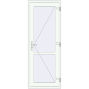 Drzwi wewnętrzne 750x2000 mm REHAU BASE 60 (Z74) RAL 9016 Traffic white dwustronny Drzwi wewnętrzne 750x2000 mm REHAU BASE 60 (Z74) RAL 9016 Traffic white dwustronny