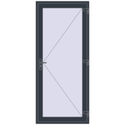 Internal doors 1000x2250 mm REHAU BASE 60 (Z74) ANTHRACITE_GREY_STRUKTURAL two-sided Internal doors 1000x2250 mm REHAU BASE 60 (Z74) ANTHRACITE_GREY_STRUKTURAL two-sided