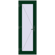 Internal doors 675x2015 mm REHAU BASE 60 (Z74) MOSS_GREEN two-sided Internal doors 675x2015 mm REHAU BASE 60 (Z74) MOSS_GREEN two-sided