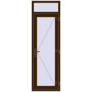 Drzwi wewnętrzne 710x2250 mm REHAU BASE 60 (Z74) DARK_OAK dwustronny Drzwi wewnętrzne 710x2250 mm REHAU BASE 60 (Z74) DARK_OAK dwustronny