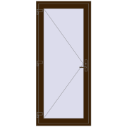 Internal doors 955x2165 mm REHAU BASE 60 (Z74) DARK_OAK two-sided Internal doors 955x2165 mm REHAU BASE 60 (Z74) DARK_OAK two-sided