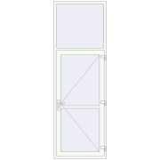 REHAU BASE 60 (Z74) 1000x3000 mm RAL 9016 Traffic white two-sided