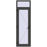 Internal doors 740x2370 mm REHAU BASE 60 TERRACE (Т94) BASALT_GREY two-sided Internal doors 740x2370 mm REHAU BASE 60 TERRACE (Т94) BASALT_GREY two-sided