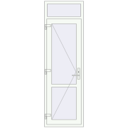 Drzwi wewnętrzne 700x2250 mm REHAU BASE 60 (Z74) RAL 9016 Traffic white dwustronny Drzwi wewnętrzne 700x2250 mm REHAU BASE 60 (Z74) RAL 9016 Traffic white dwustronny