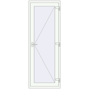 Internal doors 800x2050 mm REHAU BASE 60 (Z74)