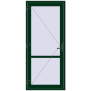Internal doors 950x2140 mm REHAU BASE 60 (Z74) MOSS_GREEN two-sided Internal doors 950x2140 mm REHAU BASE 60 (Z74) MOSS_GREEN two-sided