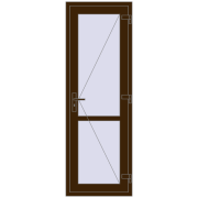 Drzwi wewnętrzne 700x2050 mm REHAU BASE 60 TERRACE (Т94) DARK_OAK dwustronny Drzwi wewnętrzne 700x2050 mm REHAU BASE 60 TERRACE (Т94) DARK_OAK dwustronny