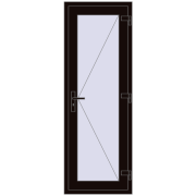 Internal doors 670x1900 mm REHAU BASE 60 TERRACE (Т94) BLACK_BROWN two-sided Internal doors 670x1900 mm REHAU BASE 60 TERRACE (Т94) BLACK_BROWN two-sided