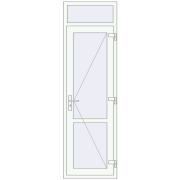 Internal doors 700x2300 mm REHAU BASE 60 (Z74) RAL 9016 Traffic white two-sided Internal doors 700x2300 mm REHAU BASE 60 (Z74) RAL 9016 Traffic white two-sided