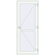 ENERGY-SAVING REHAU SYNEGO Т126 900x2250 mm ENERGY-SAVING REHAU SYNEGO Т126 900x2250 mm