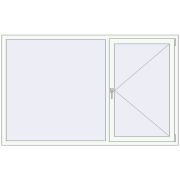 KORSA ENERGY-SAVING REHAU SYNEGO MD 2000x1250 mm