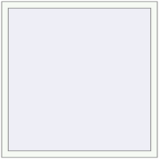 REHAU ENERGY-SAVING SYNEGO MD 1200x1200 mm RAL 9016 Traffic white two-sided