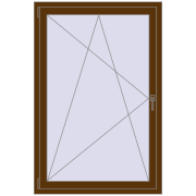 CLASICTHERM 70 950x1500 mm WALNUT dwustronny