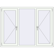 KORSA OPTIMUM REHAU EURO 70 1600x1200 mm