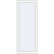 REHAU OPTIMUM EURO-DESIGN 70 500x1380 mm RAL 9016 Traffic white two-sided