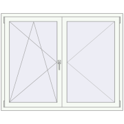 KORSA OPTIMUM REHAU EURO 70 1500x1200 mm